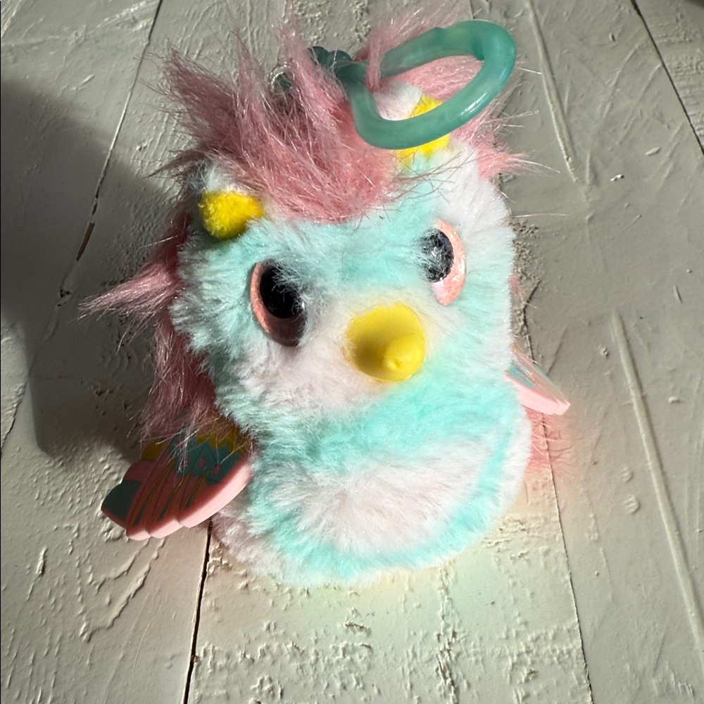 Colorful Plush Toy with Wings